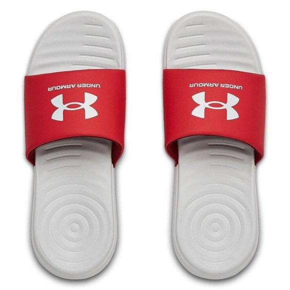 Under Armour Other - Under Armour Men's Sandals UA Ansa Fixed Strap Athletic Flip Flop Slide GRY 11